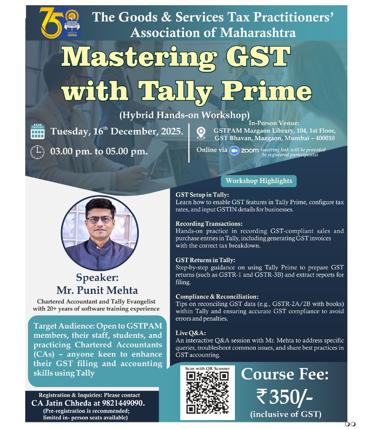 Mastering GST with Tally Prime