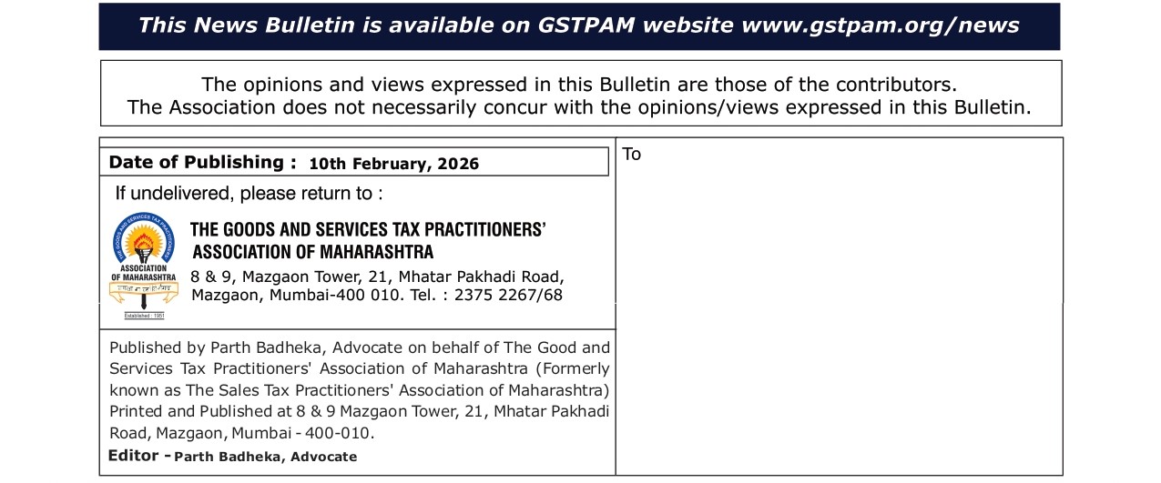 News Bulletin February 2026